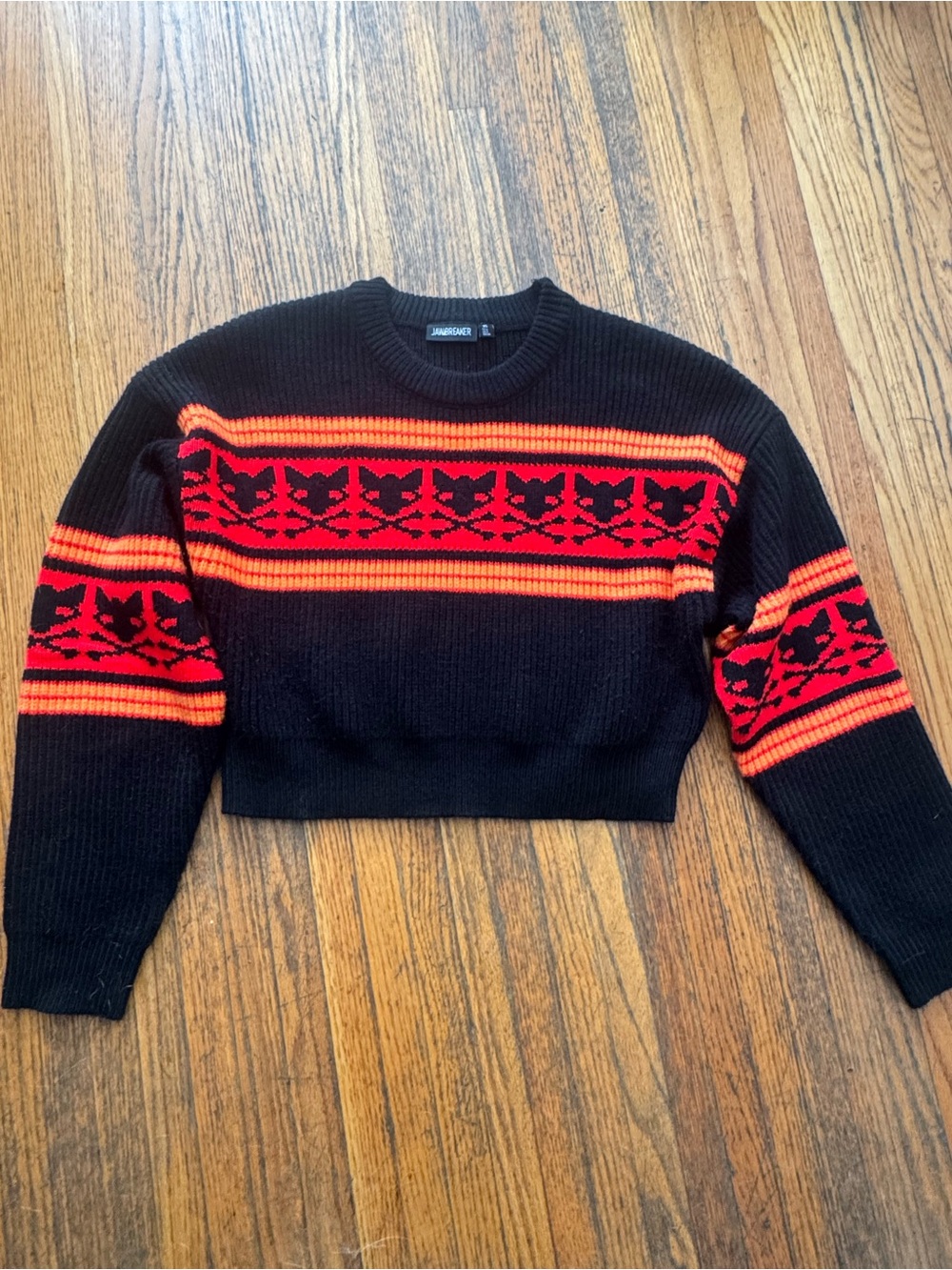 Jawbreaker kitty skull sweater